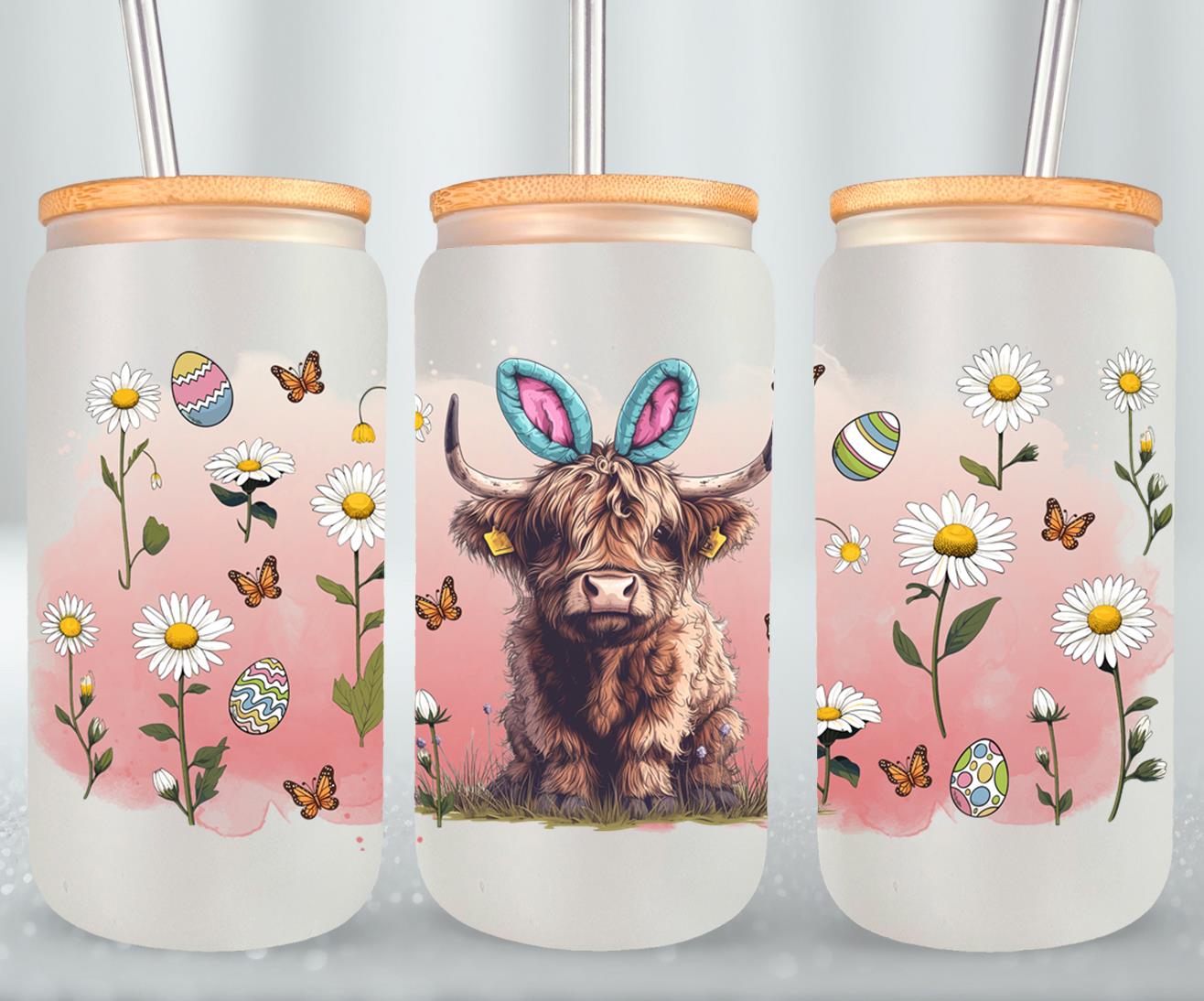 Highland Cow Easter-10367